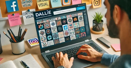 Generación de imágenes para redes sociales con DALL-E