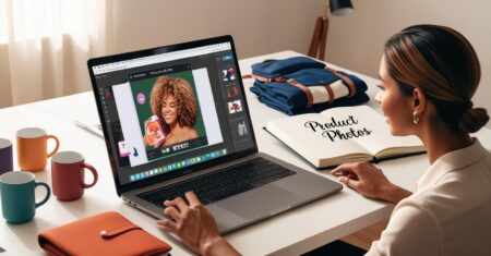 Herramientas de IA para editar fotos de productos sin diseñador