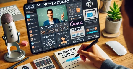 Las mejores herramientas de IA para crear tu primer curso digital