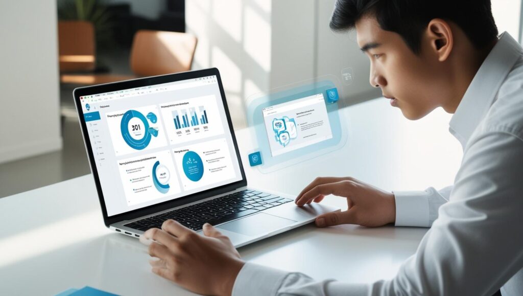 Inteligencia artificial para hacer presentaciones en PowerPoint