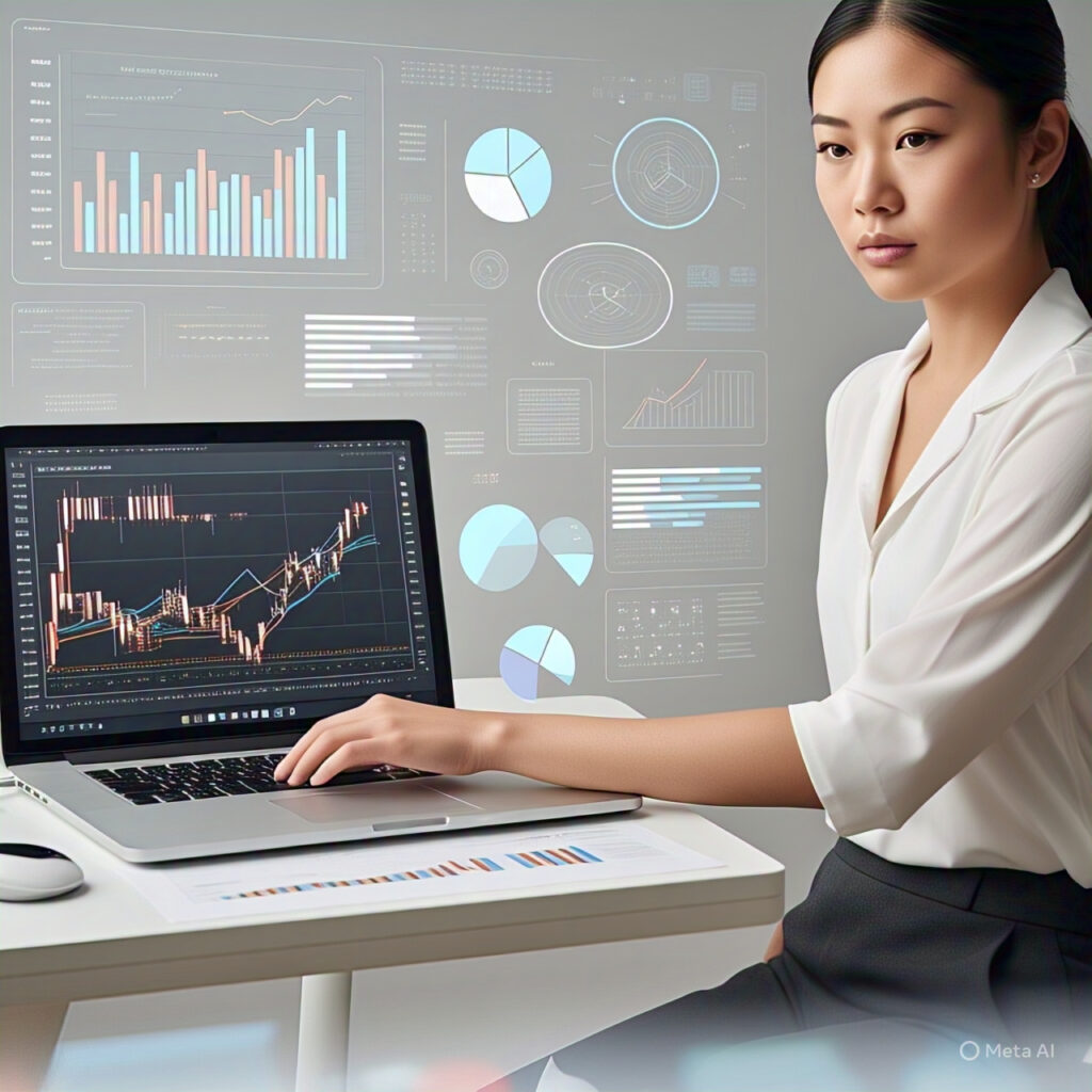 Imagen de emprendedor analizando métricas en Google Analytics para medir campañas digitales