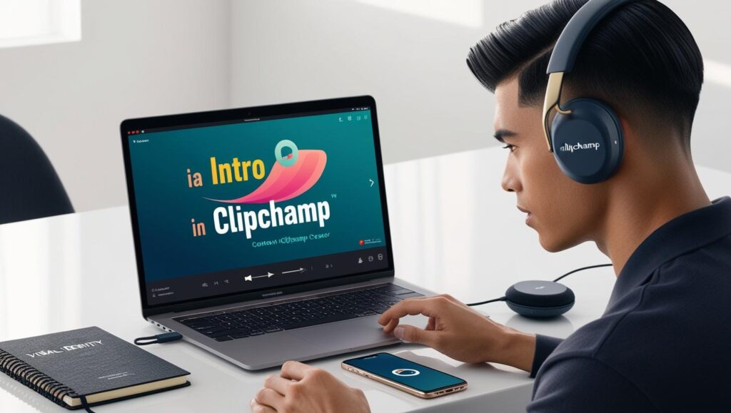 crear intros y outros llamativas con Clipchamp