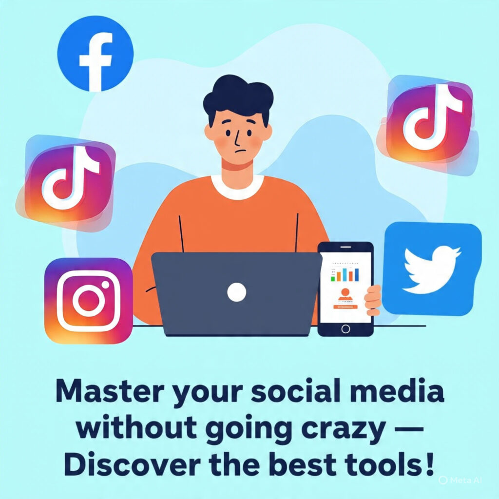 Las 7 Mejores Herramientas para Gestionar tus Redes Sociales (Y No Volverte Loco)