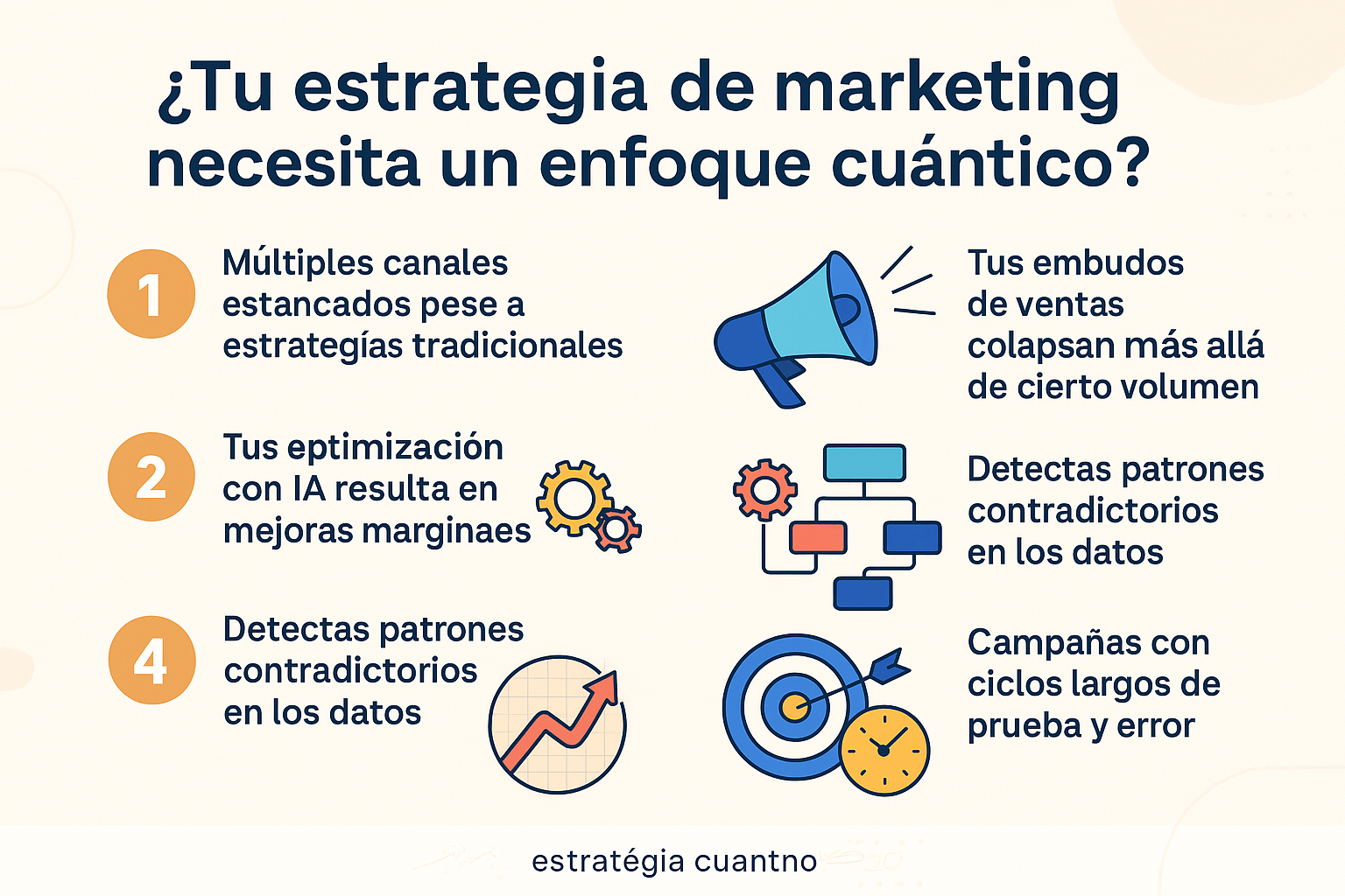 Infografía: Problemas que requieren enfoque cuántico vs soluciones clásicas
