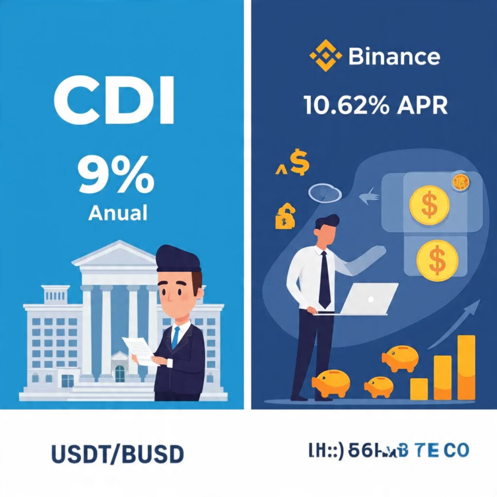 ¿CDI Tradicional o Hacer Staking en Dólares? Descubre Qué Opción Te Da Más