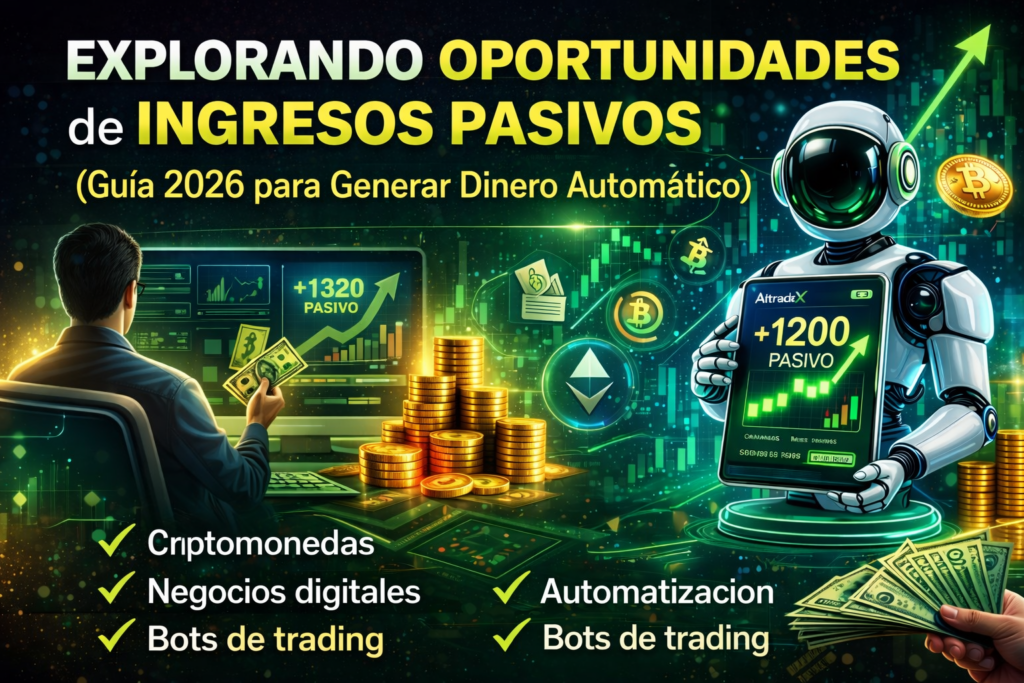 oportunidades de ingresos pasivos