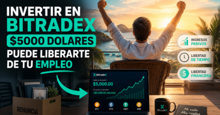 Invertir en BitradeX: $5000 Dolares Puede Liberarte de tu Jefe