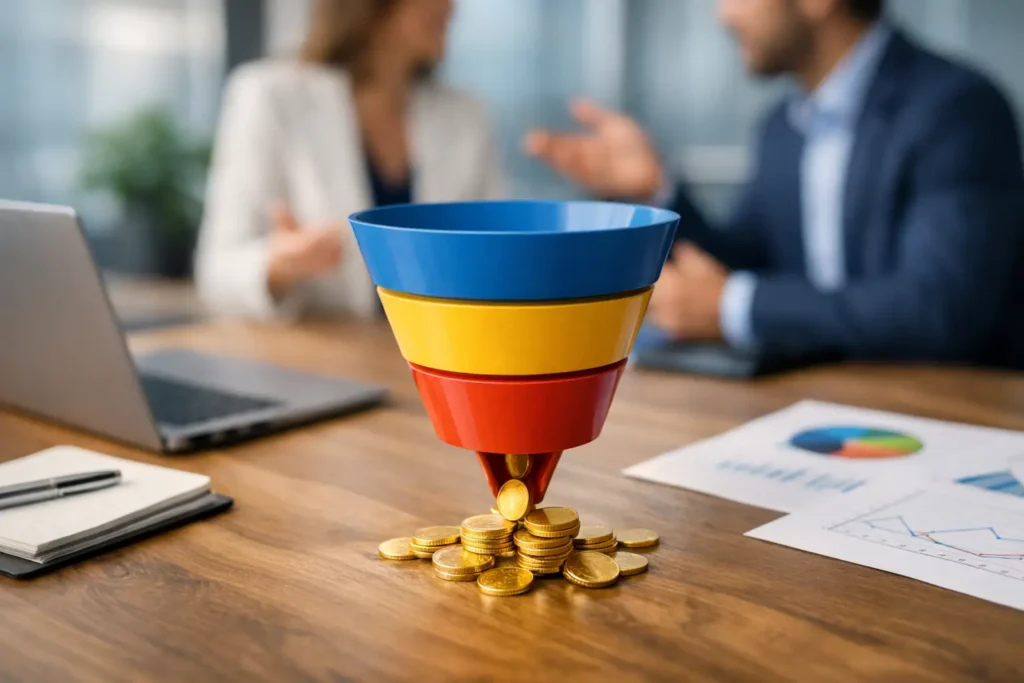 Embudo de ventas simple que sí convierte