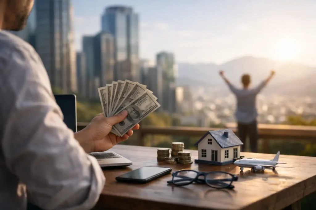 Libertad financiera con negocios reales