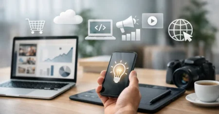 12 ideas de servicios digitales rentables para empezar