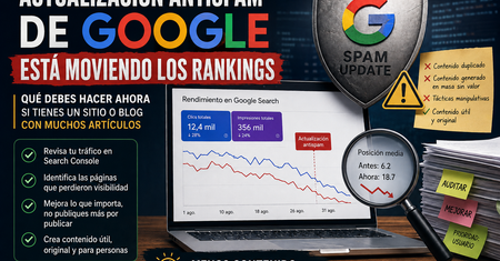 La actualización antispam de Google está moviendo los rankings