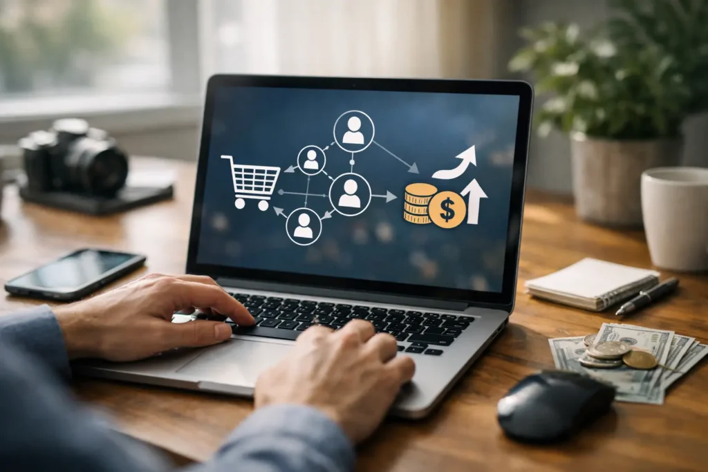 Marketing de afiliados: empieza y gana en línea