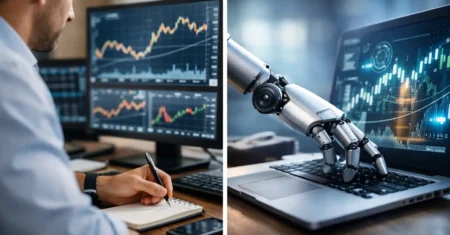 Trading manual vs automático: cuál te conviene