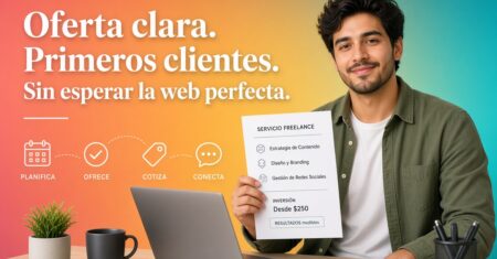 Guía paso a paso para lanzar un negocio de servicios freelance digitales
